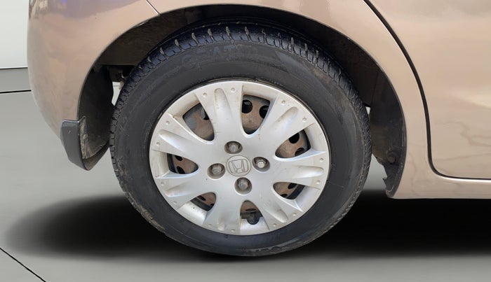 2013 Honda Brio S MT, CNG, Manual, 90,978 km, Right Rear Wheel