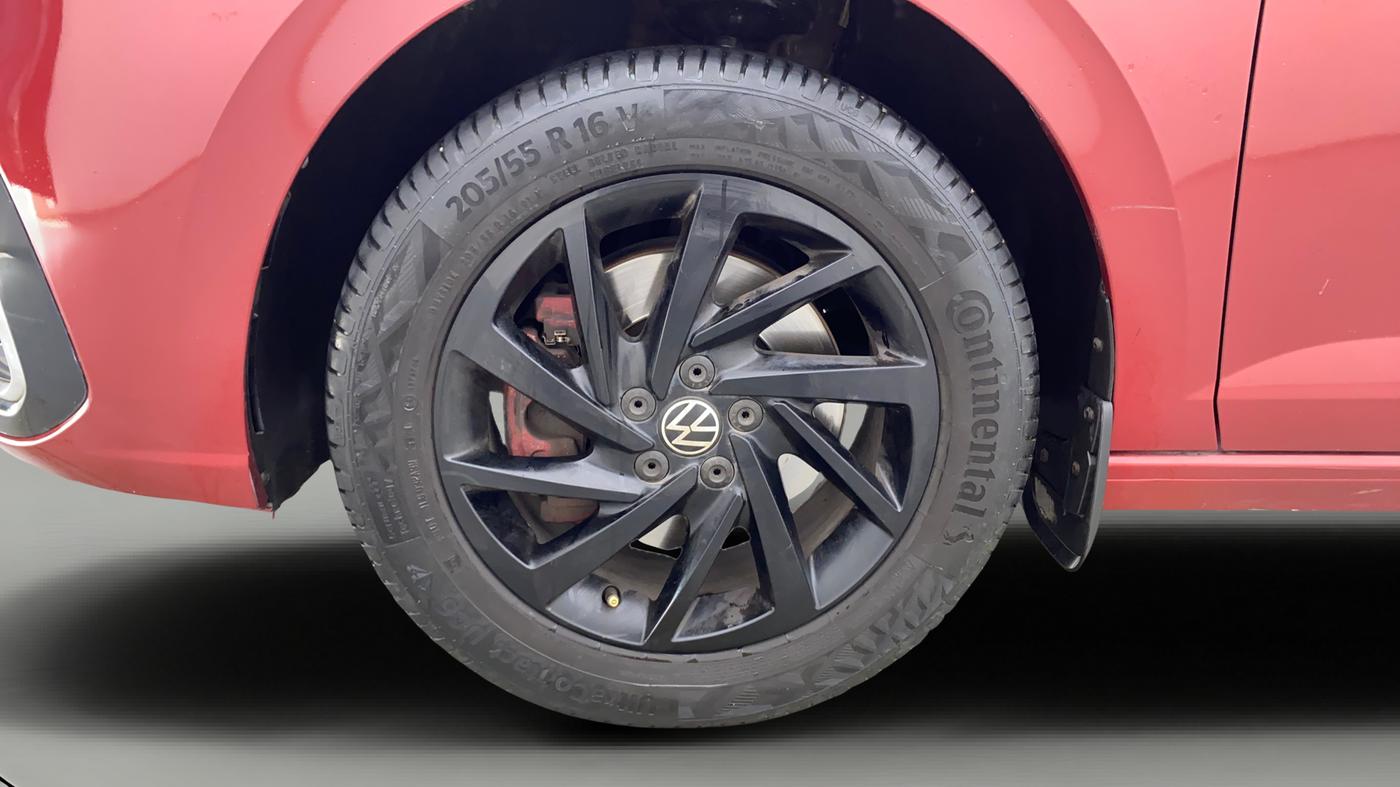 2023 Volkswagen VIRTUS GT PLUS TSI 1.5 EVO DSG, Petrol, Automatic, 70,221 km, Left Front Wheel