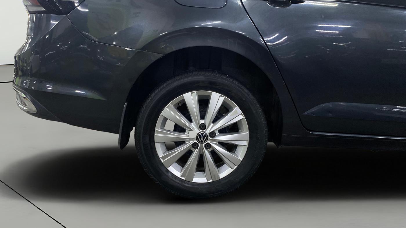 2023 Volkswagen VIRTUS HIGHLINE TSI 1.0 AT, Petrol, Automatic, 75,629 km, Right Rear Wheel