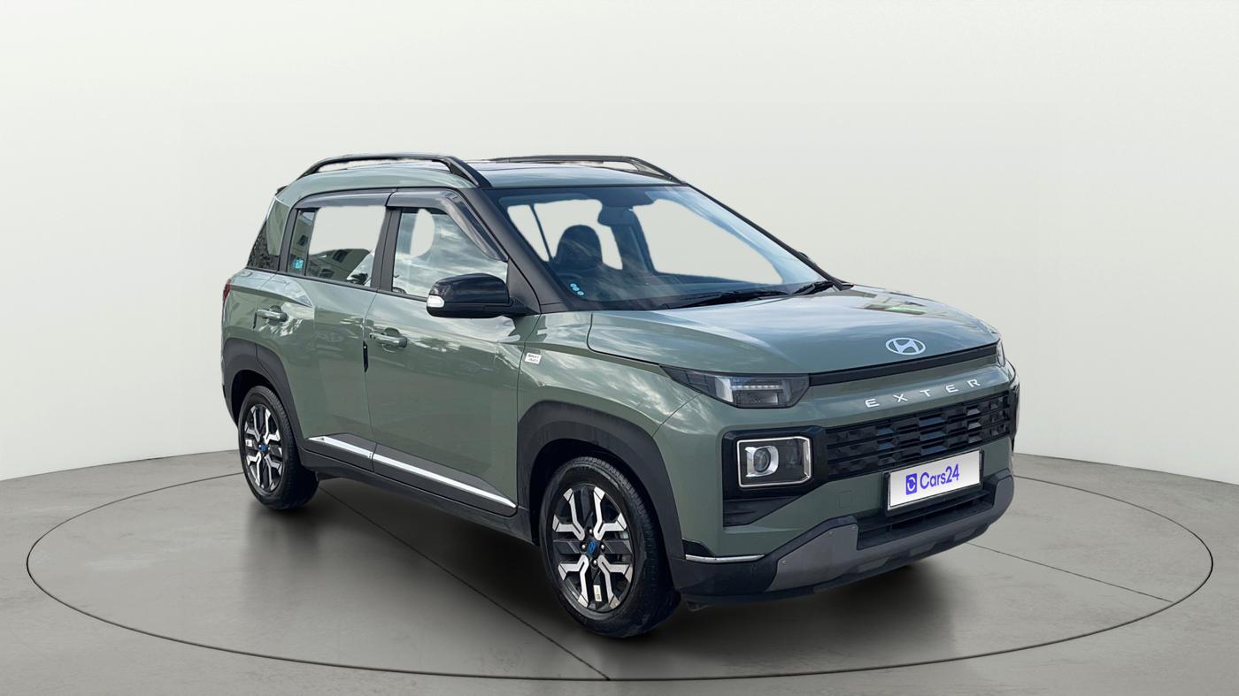 2023 Hyundai EXTER SX(O) 1.2 AMT, Petrol, Automatic, 10,621 km, SRP
