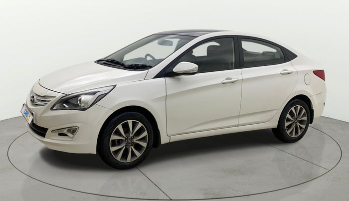 2016 Hyundai Verna 1.6 VTVT SX, Petrol, Manual, 1,13,295 km, Left Front Diagonal