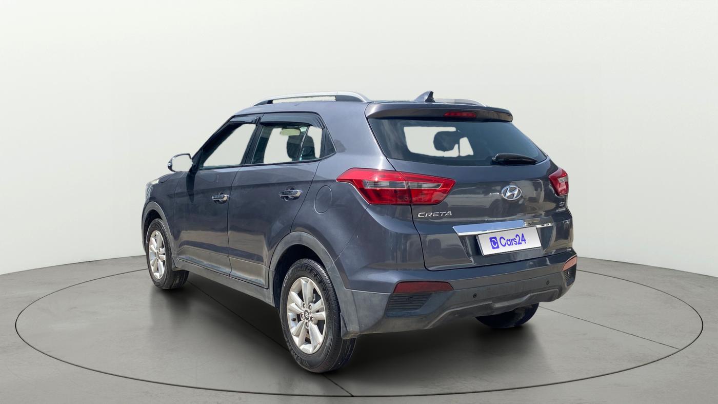 2017 Hyundai Creta SX PLUS 1.6 PETROL, Petrol, Manual, 93,180 km, Left Back Diagonal