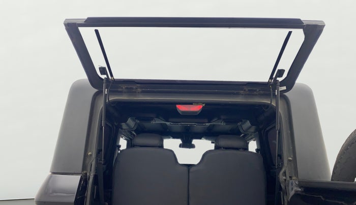 2023 Mahindra Thar LX D HT 2WD MT, Diesel, Manual, 8,725 km, Boot Door Open