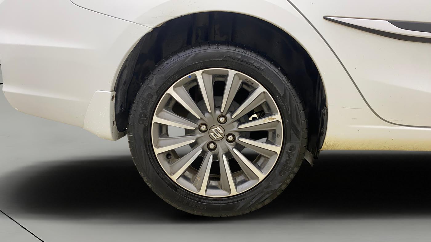 2021 Maruti Ciaz ALPHA 1.5 SHVS PETROL, Petrol, Manual, 64,679 km, Right Rear Wheel