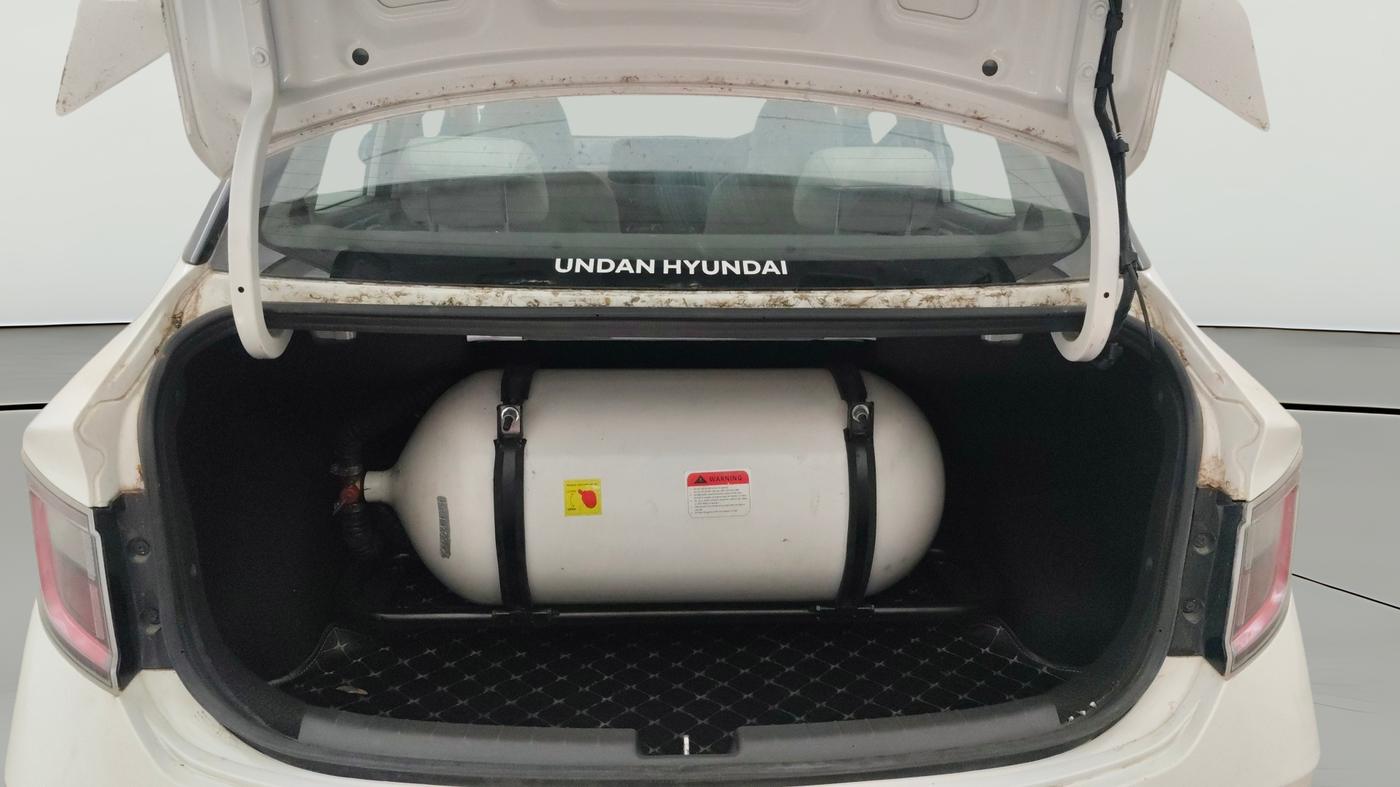 2022 Hyundai AURA S 1.2 CNG, CNG, Manual, 32,964 km, Boot Open Zoomed View