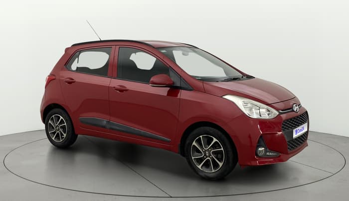 2017 Hyundai Grand i10 SPORTZ (O) AT 1.2 KAPPA VTVT, Petrol, Automatic, 61,109 km, Right Front Diagonal