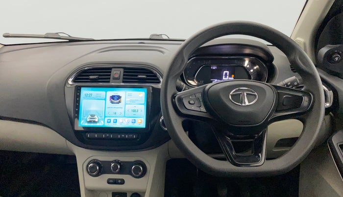 2023 Tata TIGOR XZ PETROL, Petrol, Manual, 14,553 km, Steering Wheel Close Up