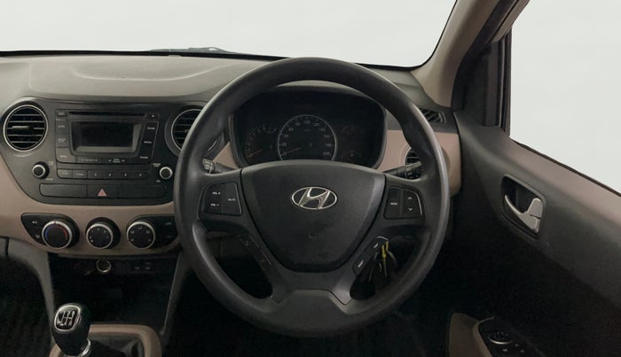 2016 Hyundai Grand i10 SPORTZ 1.2 KAPPA VTVT, Petrol, Manual, 38,981 km, Steering Wheel Close Up