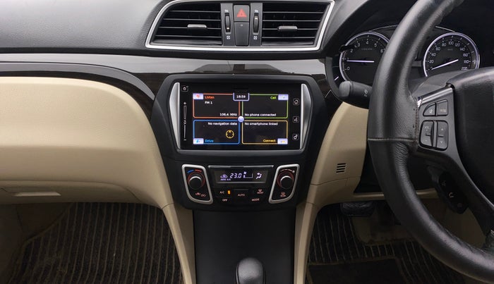 2017 Maruti Ciaz ALPHA  AT 1.4  PETROL, Petrol, Automatic, 18,819 km, Air Conditioner