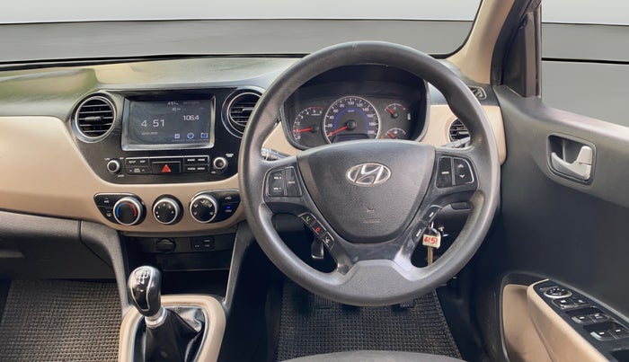 2017 Hyundai Grand i10 SPORTZ (O) 1.2 U2 CRDI, Diesel, Manual, 83,797 km, Steering Wheel Close Up