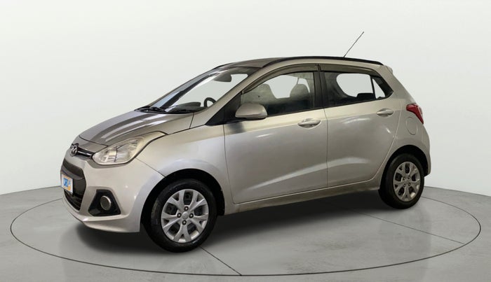 2016 Hyundai Grand i10 SPORTZ 1.2 KAPPA VTVT, Petrol, Manual, 51,058 km, Left Front Diagonal