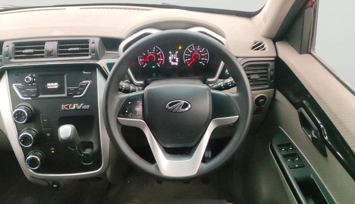2016 Mahindra Kuv100 K8 D 6 STR, Diesel, Manual, 26,028 km, Steering Wheel Close Up