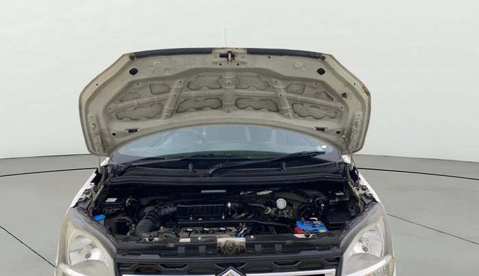 2019 Maruti New Wagon-R LXI CNG 1.0, CNG, Manual, 1,29,340 km, Open Bonet