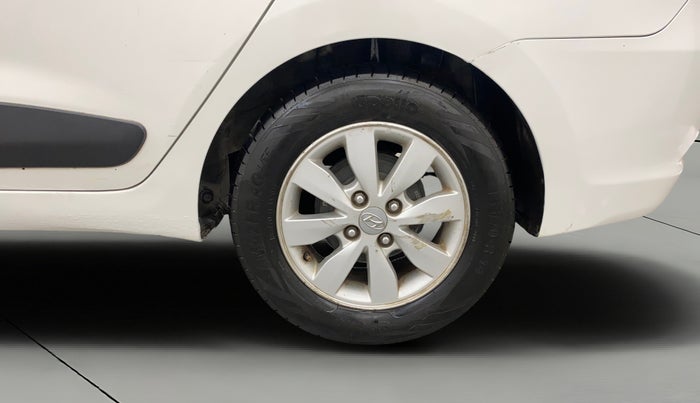 2015 Hyundai Xcent S (O) 1.2, CNG, Manual, 72,300 km, Left Rear Wheel