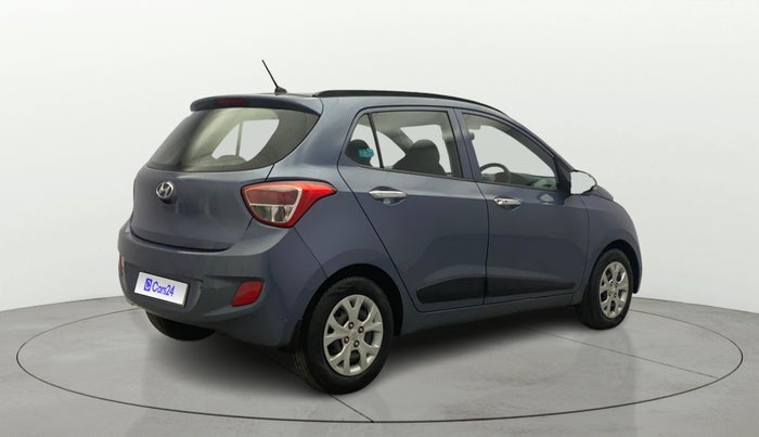 2014 Hyundai Grand i10 SPORTZ 1.2 KAPPA VTVT, Petrol, Manual, 63,199 km, Right Back Diagonal
