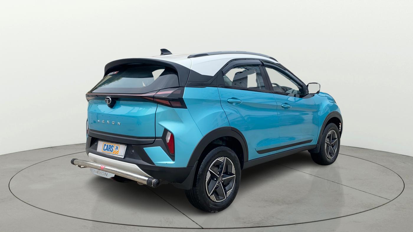 2024 Tata NEXON CREATIVE PLUS S 1.2 REVOTRON 6 MT, Petrol, Manual, 25,118 km, Right Back Diagonal