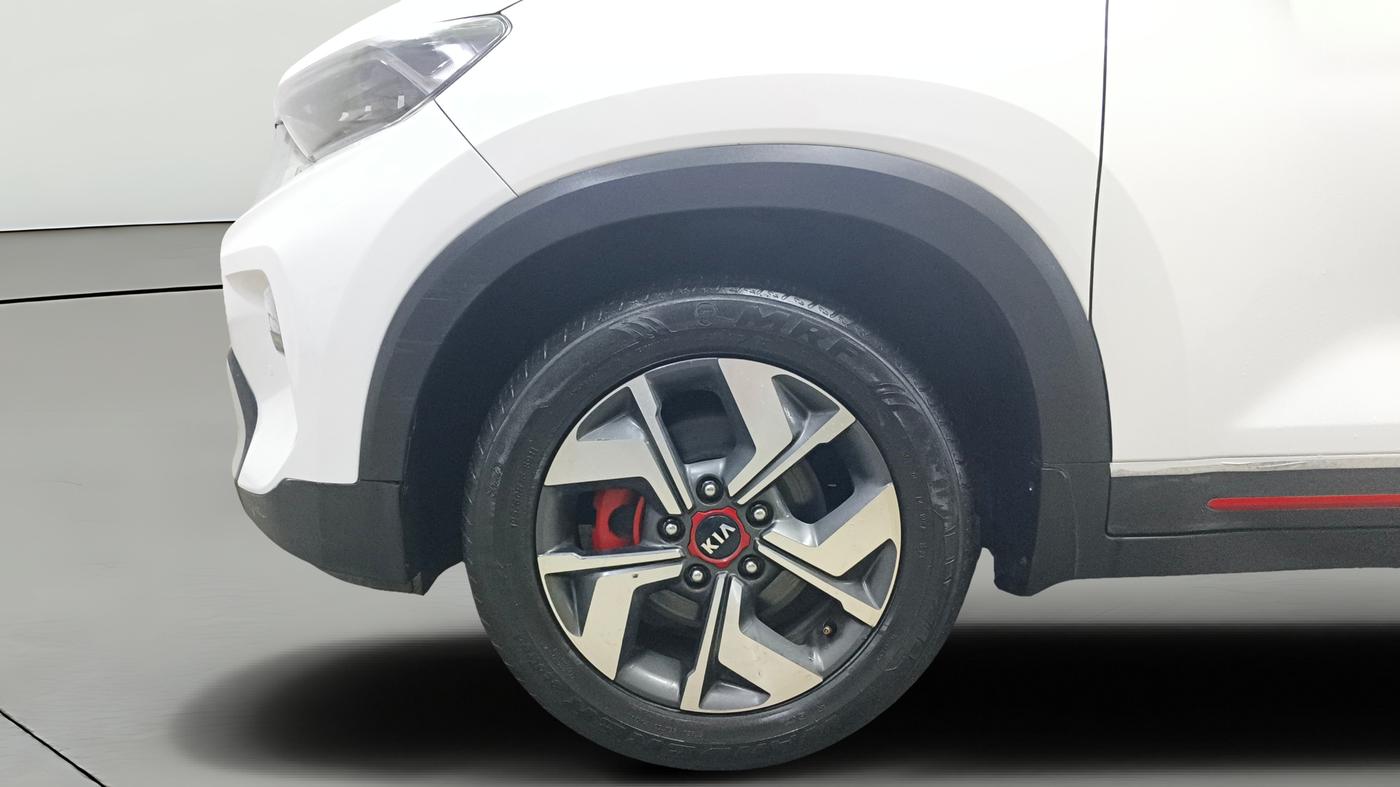 2021 KIA SONET GTX PLUS 1.0 IMT, Petrol, Manual, 26,813 km, Left Front Wheel