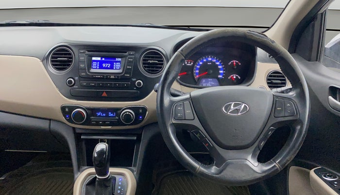 2014 Hyundai Xcent SX AT 1.2 (O), Petrol, Automatic, 88,100 km, Steering Wheel Close Up