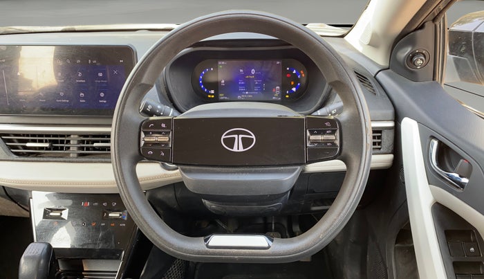 2023 Tata NEXON CREATIVE PLUS 1.2 REVOTRON 6 MT DT, Petrol, Manual, 23,710 km, Steering Wheel Close Up