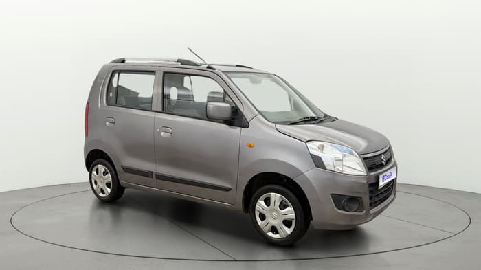 2018 Maruti Wagon R 1.0 VXI AMT, Petrol, Automatic, 27,970 km, Right Front Diagonal