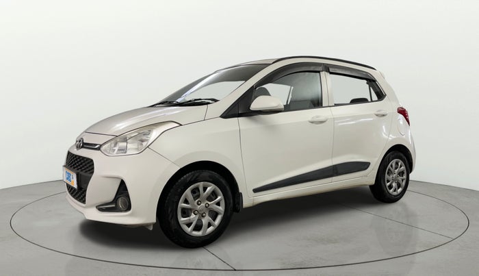 2018 Hyundai Grand i10 SPORTZ 1.2 KAPPA VTVT, Petrol, Manual, 94,741 km, Left Front Diagonal