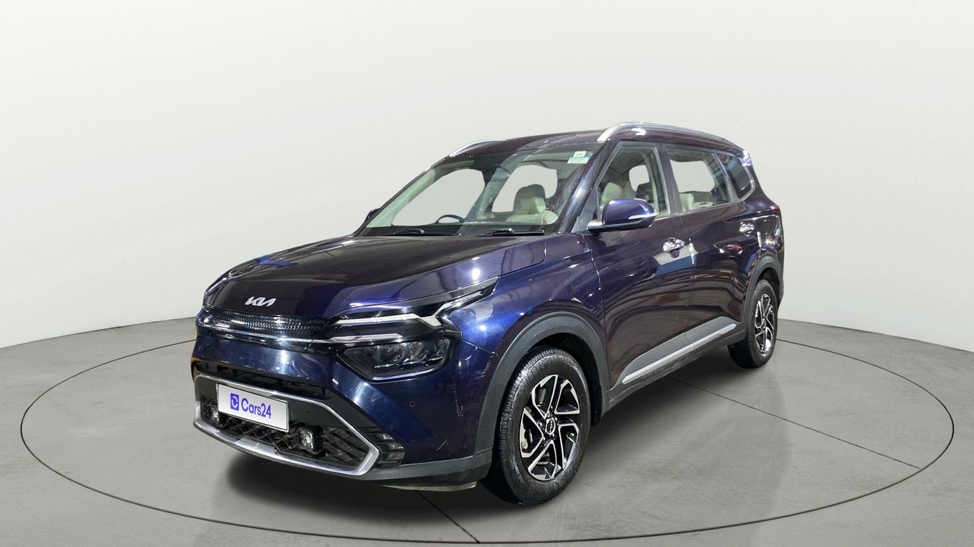 2022 KIA CARENS LUXURY PLUS 1.5 DIESEL AT 7 STR, Diesel, Automatic, 74,424 km, Left Front Diagonal