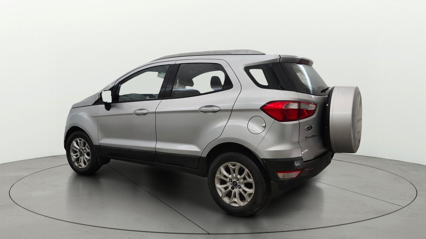 2016 Ford Ecosport TITANIUM 1.5L PETROL, Petrol, Manual, 1,22,788 km, Left Back Diagonal