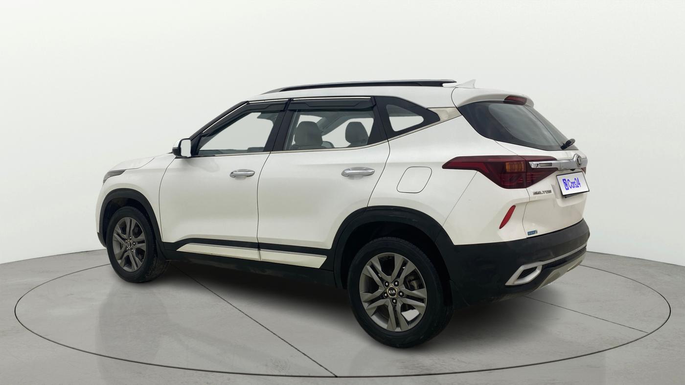2020 KIA SELTOS HTX 1.5 PETROL, Petrol, Manual, 1,03,939 km, Left Back Diagonal