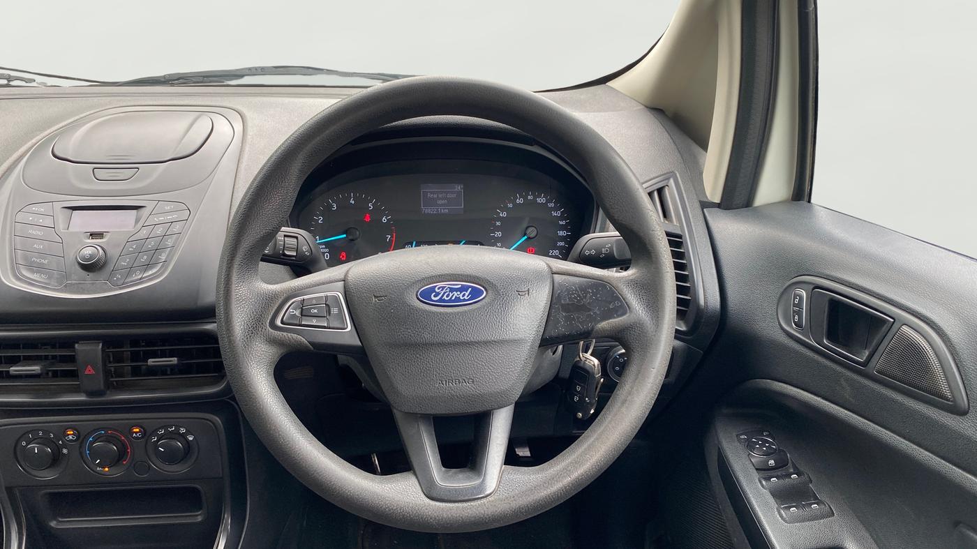 2019 Ford Ecosport AMBIENTE 1.5L PETROL, Petrol, Manual, 78,814 km, Steering Wheel Close Up