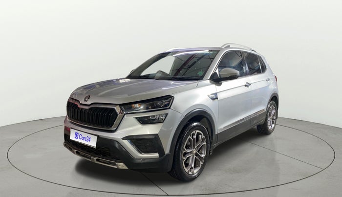 2022 Skoda KUSHAQ STYLE 1.0L TSI AT (6 AIRBAGS), Petrol, Automatic, 47,950 km, Left Front Diagonal