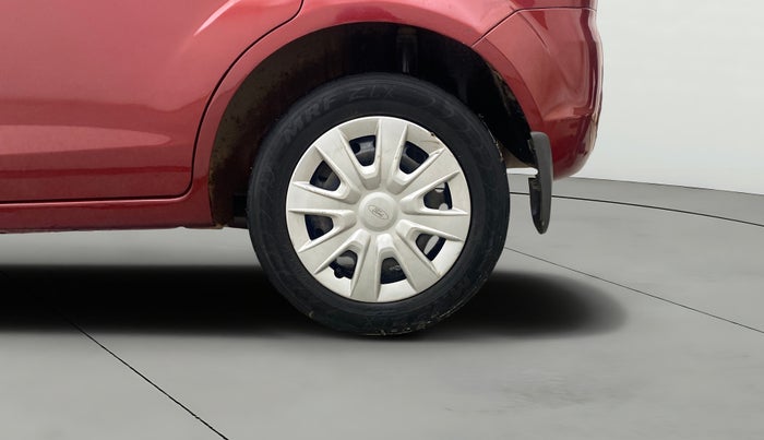 2014 Ford Figo ZXI 1.2 PETROL, Petrol, Manual, 1,20,834 km, Left Rear Wheel