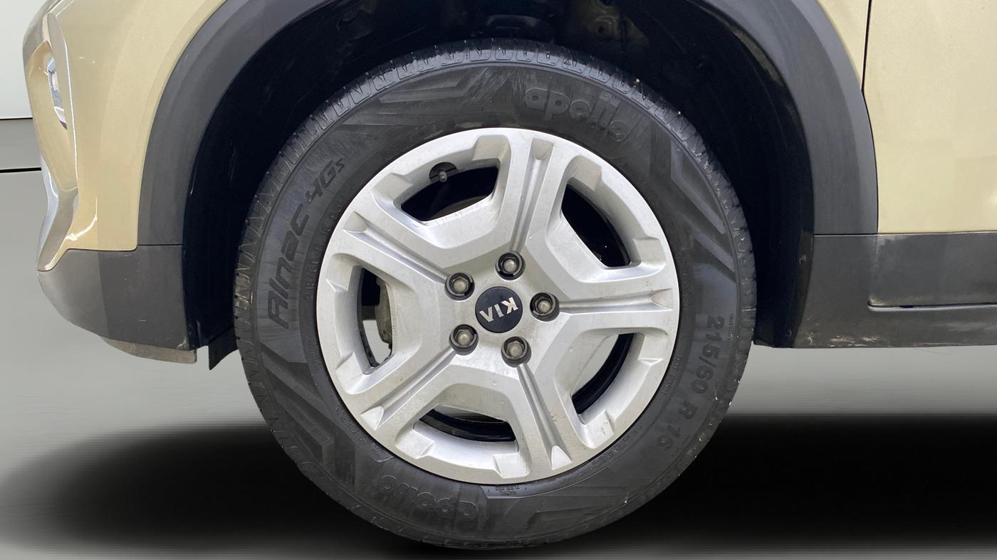 2020 KIA SONET HTK PLUS 1.0 DCT, Petrol, Automatic, 50,590 km, Left Front Wheel