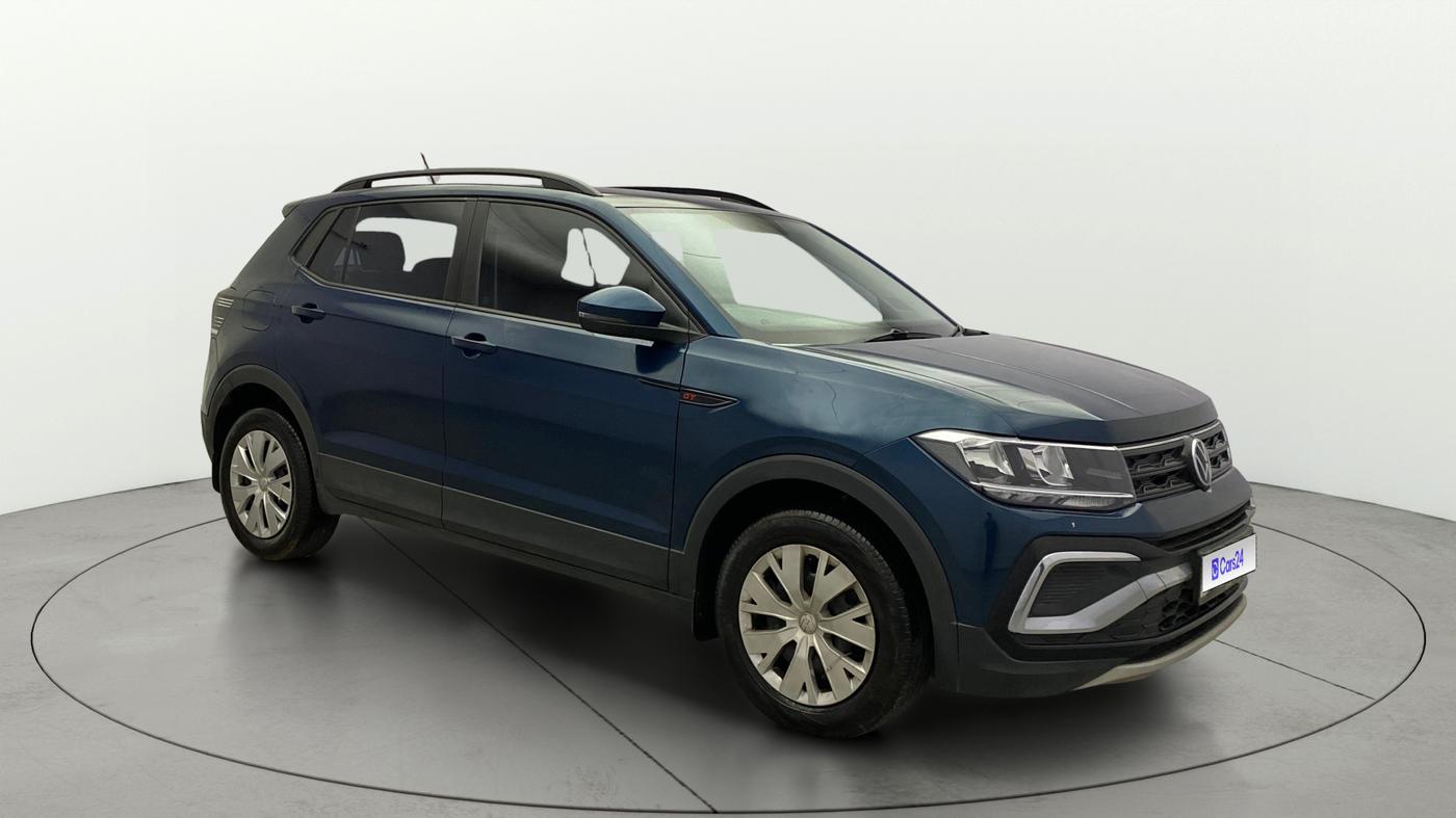 2024 Volkswagen TAIGUN COMFORTLINE 1.0 TSI MT, Petrol, Manual, 26,845 km, Right Front Diagonal