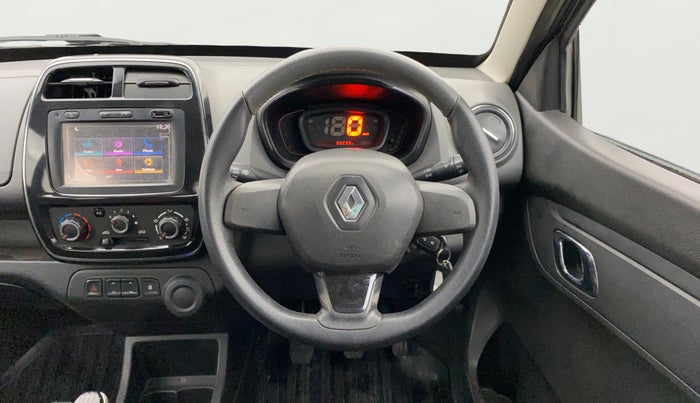 2018 Renault Kwid RXT 1.0 (O), Petrol, Manual, 50,239 km, Steering Wheel Close Up