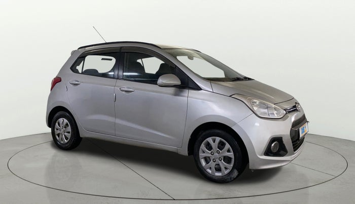 2016 Hyundai Grand i10 SPORTZ 1.2 KAPPA VTVT, Petrol, Manual, 51,058 km, Right Front Diagonal