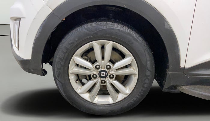 2017 Hyundai Creta SX PLUS 1.6 PETROL, Petrol, Manual, 99,808 km, Left Front Wheel