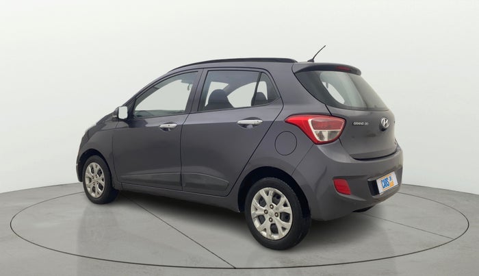 2014 Hyundai Grand i10 SPORTZ 1.2 KAPPA VTVT, Petrol, Manual, 60,381 km, Left Back Diagonal