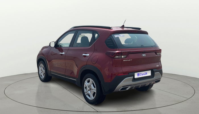 2020 KIA SONET HTX 1.0 IMT, Petrol, Manual, 1,09,076 km, Left Back Diagonal