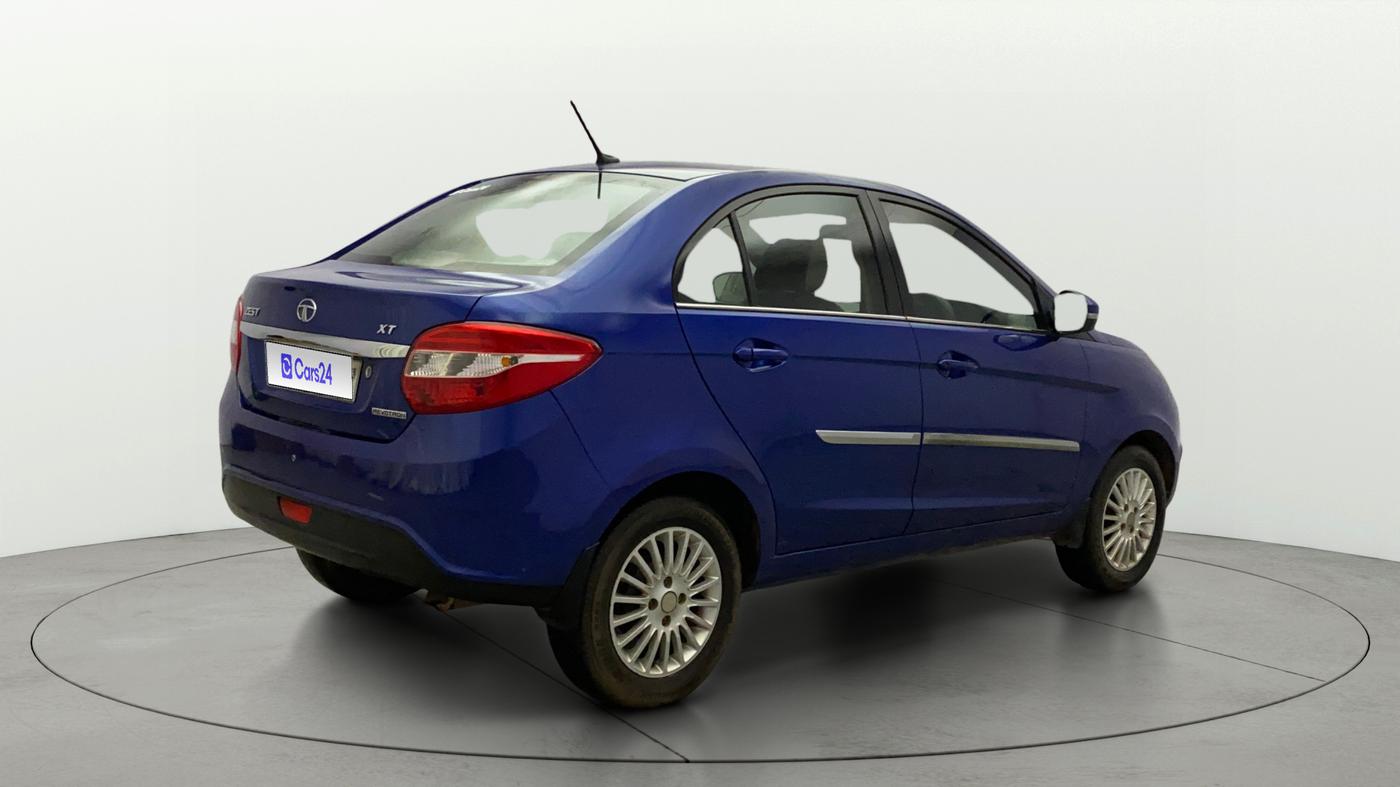 2015 Tata Zest XT PETROL, Petrol, Manual, 52,659 km, Right Back Diagonal