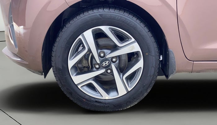 2020 Hyundai AURA SX PLUS 1.2 AMT, Petrol, Automatic, 30,090 km, Left Front Wheel