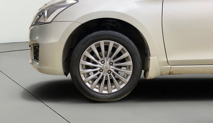 2017 Maruti Ciaz ZXI+, Petrol, Manual, 75,350 km, Left Front Wheel