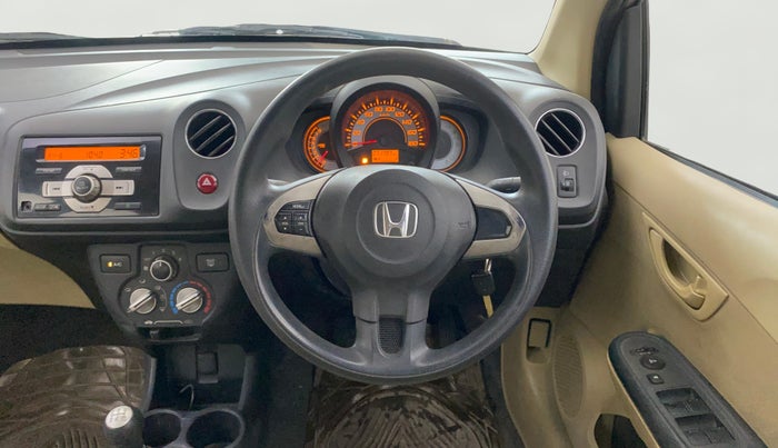 2014 Honda Brio S MT, Petrol, Manual, 71,790 km, Steering Wheel Close Up