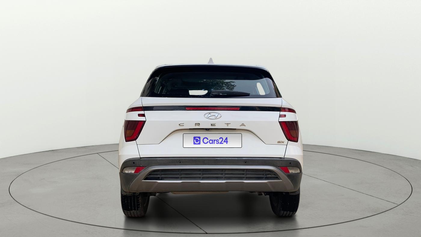 2021 Hyundai Creta SX IVT 1.5 PETROL, Petrol, Automatic, 84,756 km, Back/Rear
