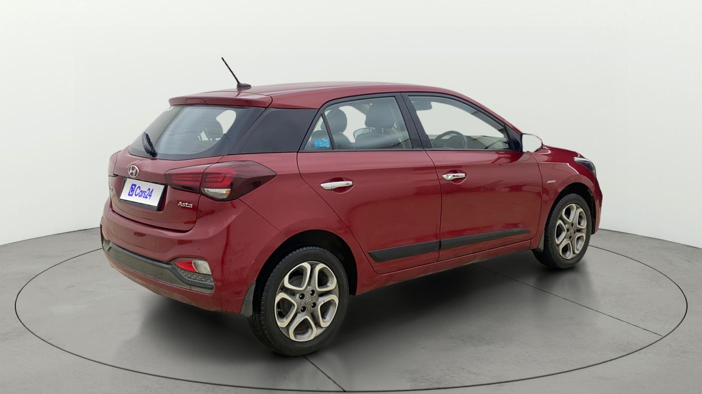 2019 Hyundai Elite i20 ASTA (O) CVT, Petrol, Automatic, 59,033 km, Right Back Diagonal