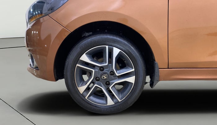 2017 Tata TIGOR XZ (O) PETROL, Petrol, Manual, 37,177 km, Left Front Wheel
