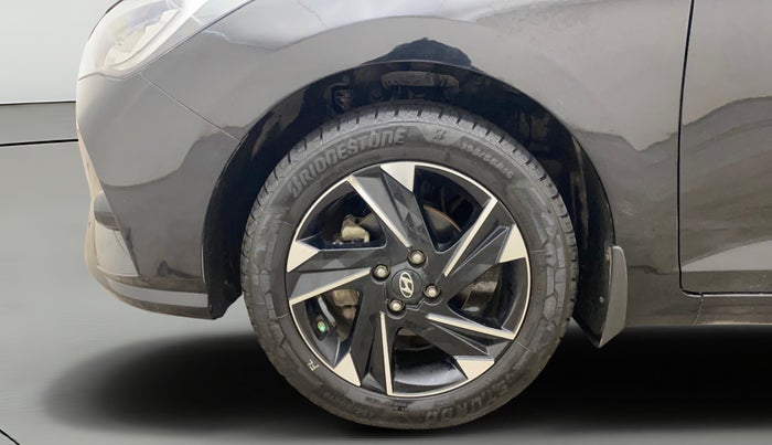 2021 Hyundai Verna SX (O)1.5 MPi, Petrol, Manual, 1,16,629 km, Left Front Wheel