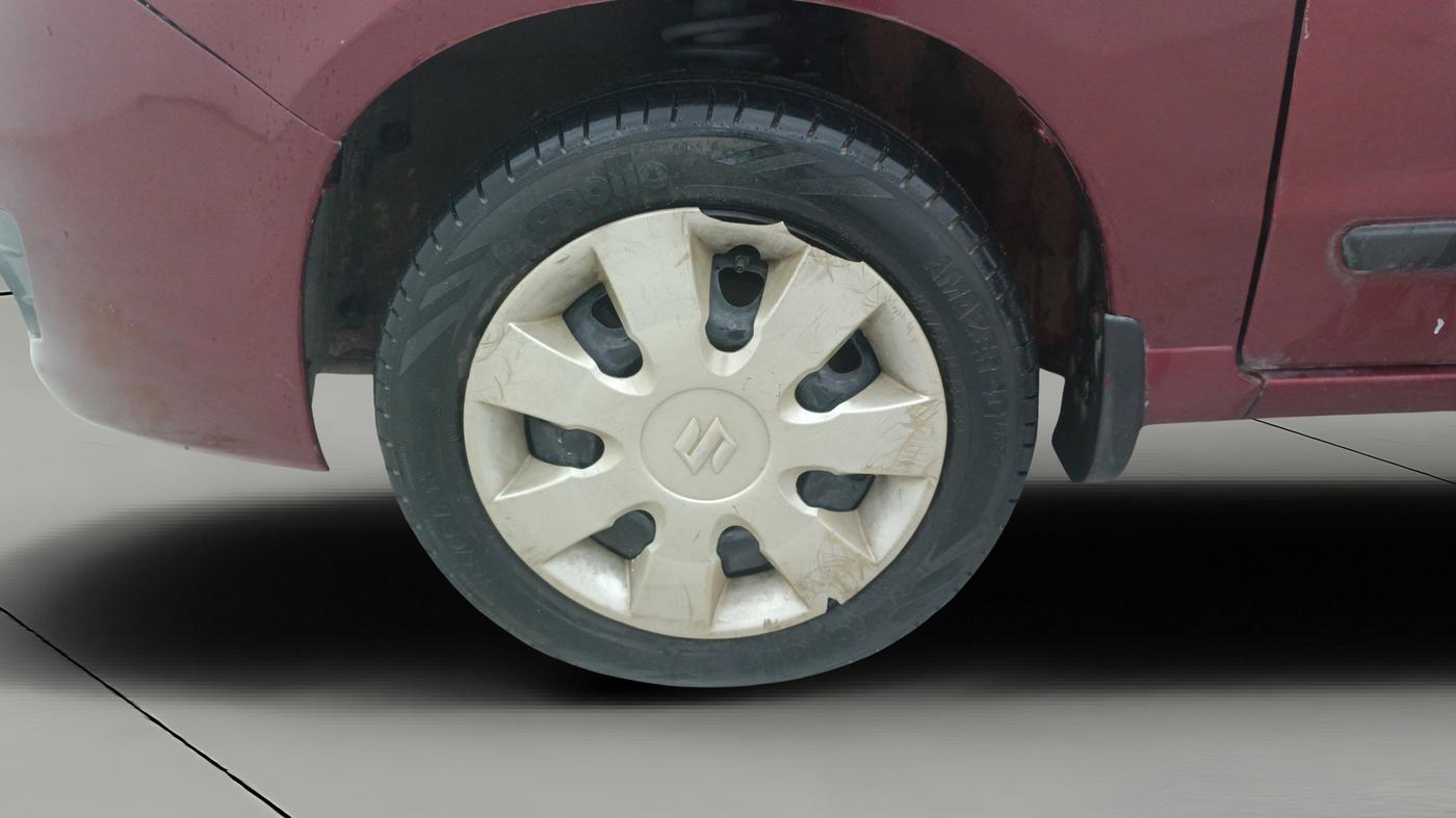 2013 Maruti Alto K10 VXI, Petrol, Manual, 63,857 km, Left Front Wheel