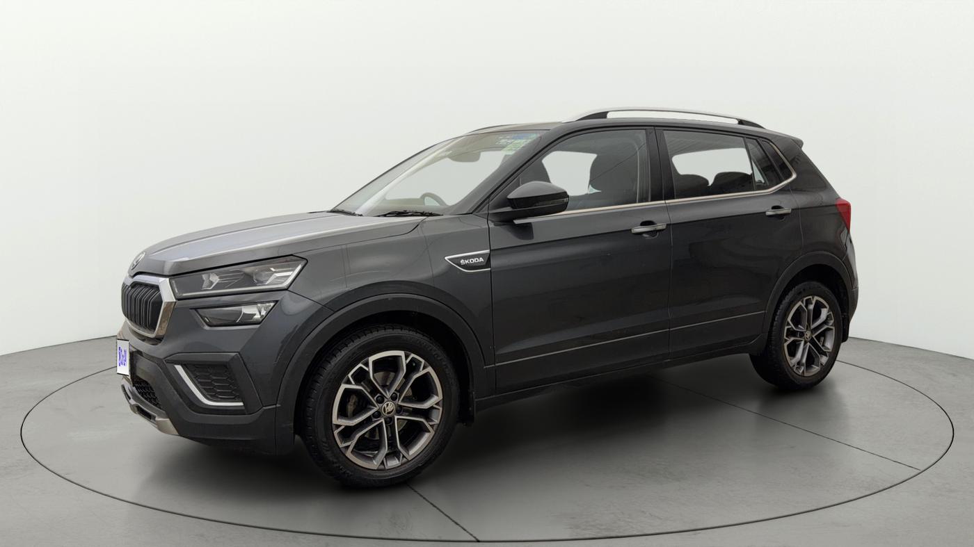 2022 Skoda KUSHAQ STYLE 1.0L TSI MT, Petrol, Manual, 30,826 km, Left Front Diagonal