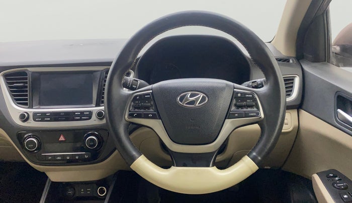 2019 Hyundai Verna 1.6 VTVT SX, Petrol, Manual, 78,537 km, Steering Wheel Close Up