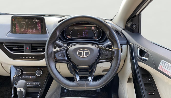 2021 Tata NEXON XZA PLUS SUNROOF PETROL, Petrol, Automatic, 64,166 km, Steering Wheel Close Up